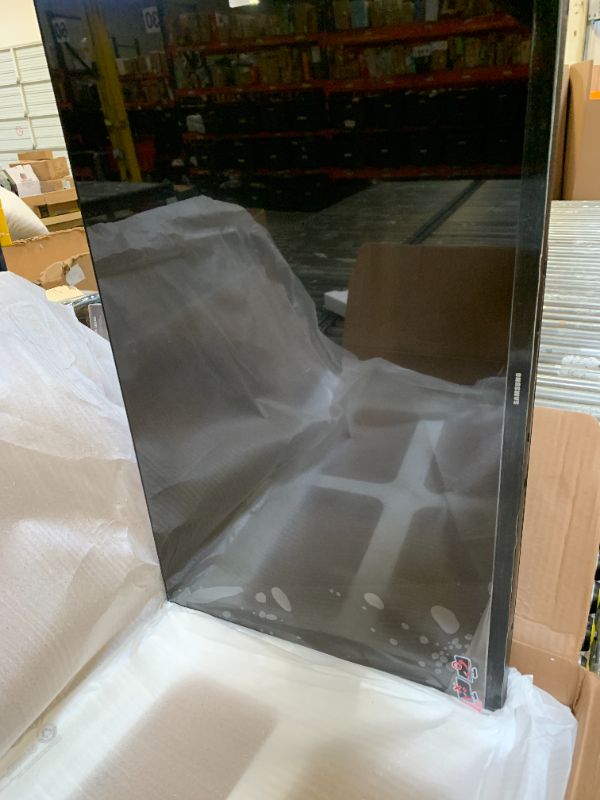 Photo 1 of SAMSUNG 32-Inch Flat Computer Monitor, 75Hz, Borderless Display, AMD FreeSync, Game Mode, Advanced Eye Care, HDMI and DisplayPort, LS32B304NWNXGO, 2024