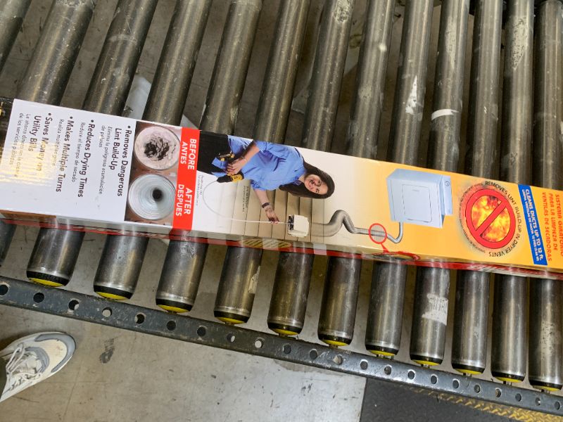 Photo 1 of Dryer Vent Duct Cleaning Kit - Gardus RLE202 LintEater Rotary Dryer Vent Cleaner Kit, Removes Lint, Dryer Vent Cleaning System Extends Up to 12’ with 4 Flexible 3' Rods, Air Duct Cleaning Tools