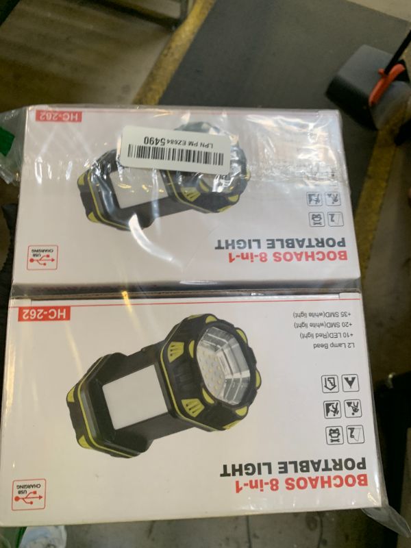 Photo 1 of AlpsWolf 2 Pack Camping Lantern Rechargeable, LED Camping Flashlight, 4800 Capacity, 8 Modes Portable Camping Light for Emergency, Hurricane,Hiking, Power Outages, Camping Essentials