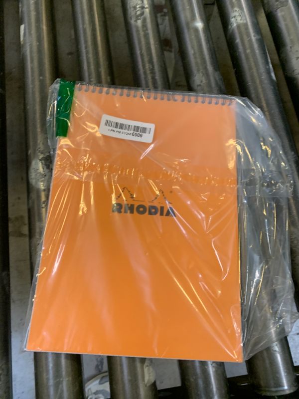 Photo 1 of Rhodia Wirebound Notepad, A4, Square Ruling - Orange (18500C)