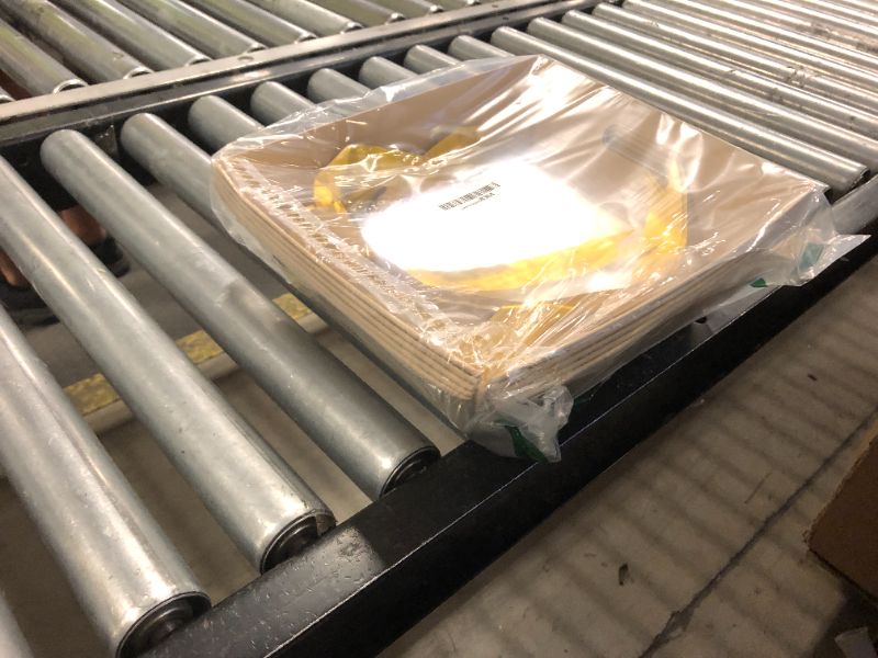 Photo 1 of (5pk) Large Baskets For Gifts Empty, Tray For Gifting, Storage 10x12” Sturdy Cardboard Tray With Handles, 5 Cellophane Gift Bags And 5 Gold Pull Bows For Gifting