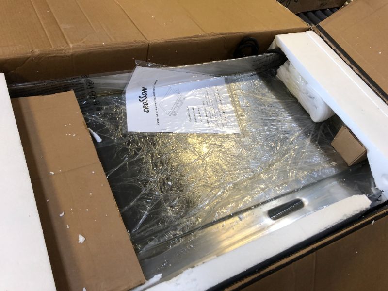 Photo 1 of CROSSON 36"*16" Large Commercial Electric Countertop Griddle,Flat Top Heavy Duty Griddles with Non-Stick 1/2" Thick Iron Cooking Plate for Restaurant use-240V/6600W (EG-918C)