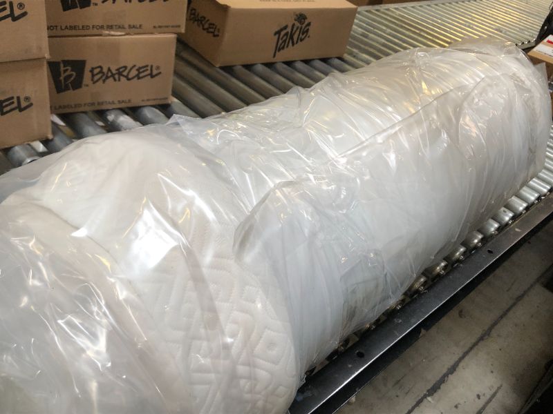 Photo 1 of NapQueen 8 Inch Full Size Mattress, Bamboo Charcoal Memory Foam Mattress, Bed in a Box