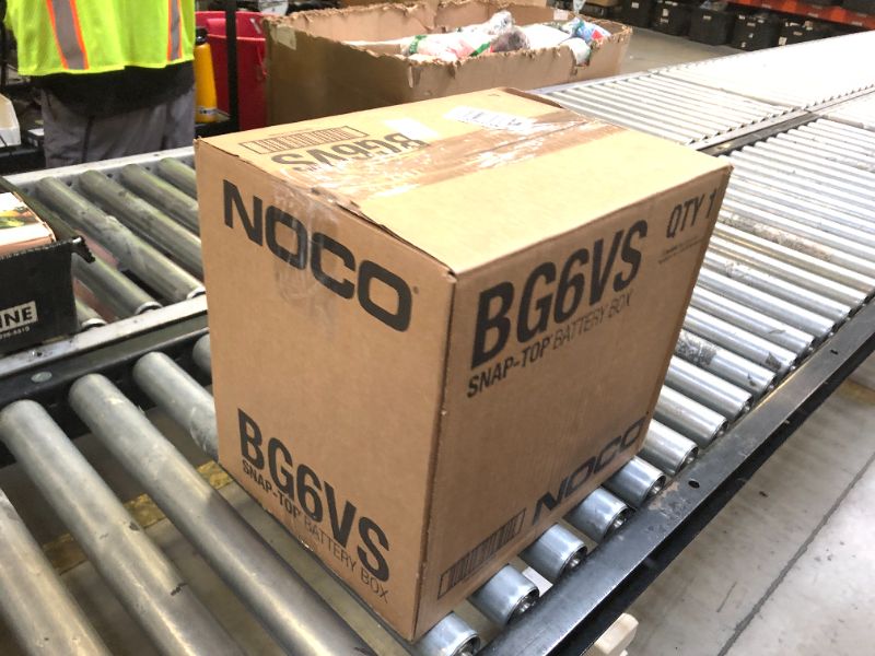 Photo 1 of NOCO Snap-Top BG6V Battery Box, Single 6V Battery Box for Marine, Automotive, RV, Boat, Camper and Travel Trailer Batteries