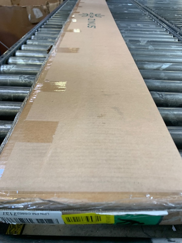 Photo 1 of ZINUS Queen Quick Lock Bunkie Board, Box Spring & Bed Slat Replacement, Metal Frame with Steel Slats, Easy Assembly