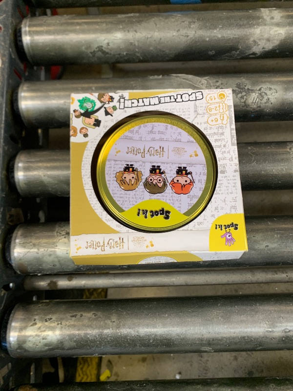 Photo 1 of Spot It! Harry Potter (Eco-Blister) - Magical Wizarding World Card Game for Families! Fun Matching Game for Kids and Adults, Ages 6+, 2-8 Players, 15 Minute Playtime, Made by Zygomatic