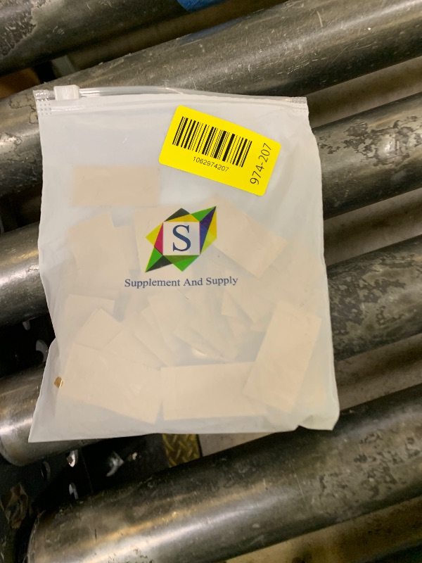 Photo 1 of Supplement and Supply 45 x 23 mm Gold Perforated Shrink Band for Liquid Bottles of Many Types Fits 3/4" to 1" Diameter - Pack of 250