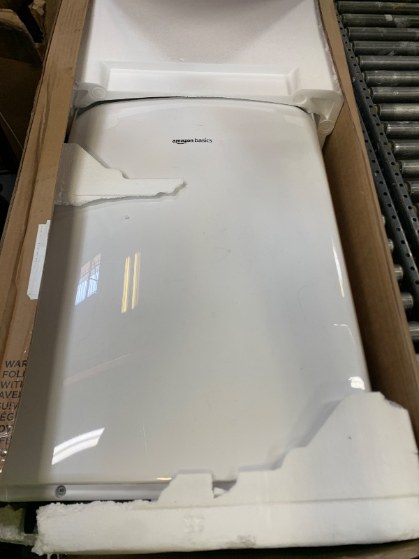 Photo 1 of Amazon Basics 3-In-1 Portable Air Conditioner, 12000 BTU (ASHRAE), Cools Up to 550 Sqf, Portable AC with Cool/Dry (Dehumidifier)/Fan-Only Functions, Auto Mode, Sleep Mode, Timer, White