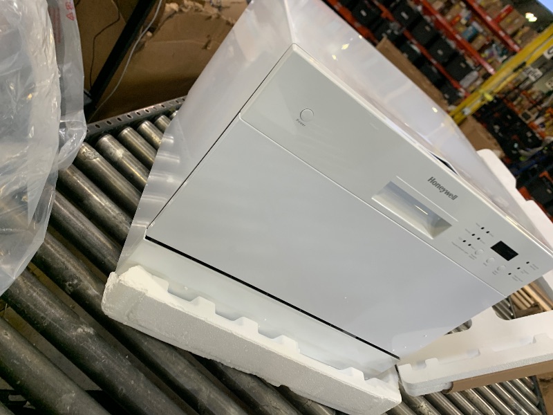 Photo 1 of Honeywell Countertop Dishwasher with 6 Place settings, 6 Washing Programs, Stainless Steel Tub, UL/Energy Star- Stainless Steel