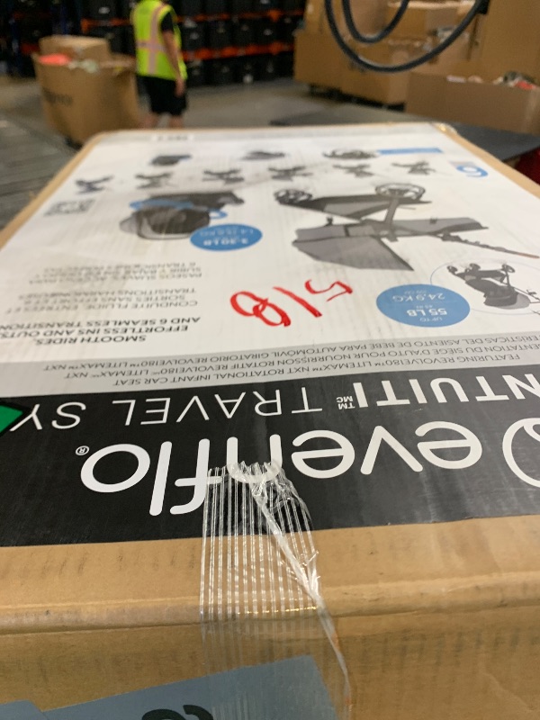 Photo 1 of Evenflo Shyft Intuiti Travel System with Revolve180 LiteMax™ NXT Rotating Rear-Facing Lightweight Preemie and Infant Car Seat 3-30 lbs. (Fossil Gray)