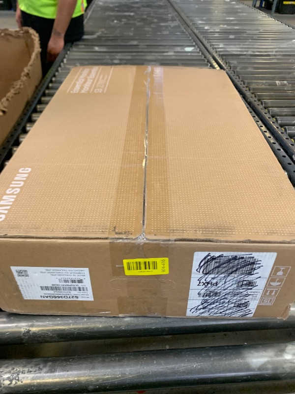 Photo 1 of Samsung 27" Essential S3 (S36GD) Series FHD 1800R Curved Computer Monitor, 100Hz, Game Mode, Advanced Eye Comfort, HDMI and D-sub Ports, LS27D366GANXZA, 2024