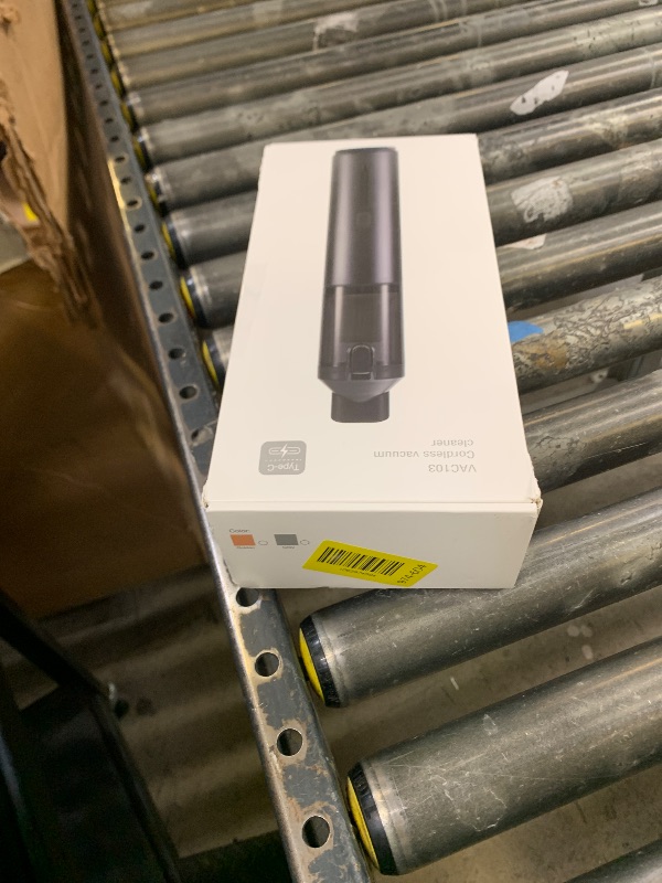 Photo 1 of Car Vacuum Portable Cordless Handheld Vacuum Cleaner 4-in-1 Mini Cordless Vacuum with 2 Suction Modes and 16000pa Suction Power Blowing & Inflating 2 Modes Handheld Vacuum for Car, Desk, Keyboards