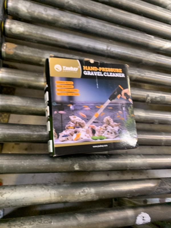 Photo 1 of 132GPH Manual Aquarium Gravel Cleaner, Fish Tank Siphon Vacuum Cleaner with Adjustable Water Flow for Cleaning Dirt, Water Change & Wash Sand Aquarium Cleaning Tools