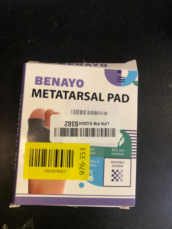 Photo 1 of Orthopedic Metatarsal Pads,Ball of Foot Cushion with Gel Pad for Women and Men, Foot Pads for Ball Pain Relief, Morton's Neuroma, Metatarsalgia Support. (Gray, Middle:Women(7-9)/MEM(5-7))
