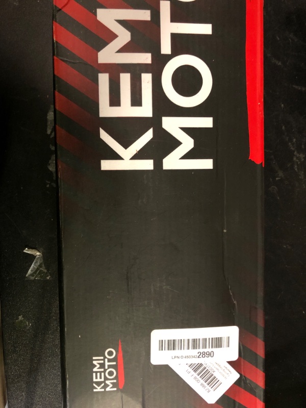 Photo 1 of KEMIMOTO ATV Mirrors, 8MM 10MM Motorcycle Mirrors for Handlebar ATV Accessories Compatible with Scooter Snowmobile Mope, 360 Degrees Ball Type Adjustment