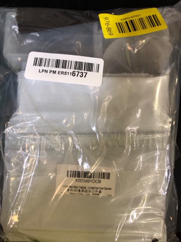 Photo 1 of 11 Pcs Resin Molds, FineGood Square Silicone Molds for Epoxy Resin Ball Epoxy Resin Molds DIY Cube Box Resin Casting Molds for Jewelry Soap Dried Flower Specimen