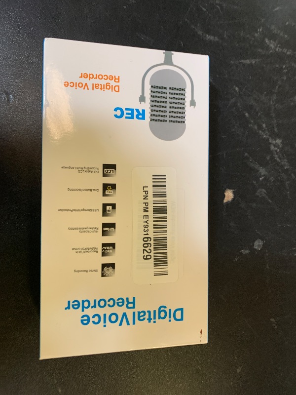 Photo 1 of ?64GB? 4800 Hours Voice Activated Recorder - Tallkcoder Dictaphone Recording Device MP3 Records with Playback, Digital Voice Recorder with AI Noise Reduction for Lectures Meetings Interviews Work