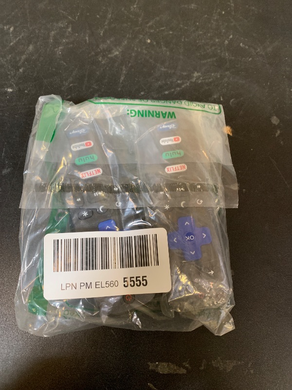 Photo 1 of (Pack of 2) Replacement Remote Control Only for Roku TV, Compatible for TCL Roku/Hisense Roku/Onn Roku/Sharp Roku/Element Roku/Westinghouse Roku/Philips Roku Smart TVs (Not for Roku Stick and Box)