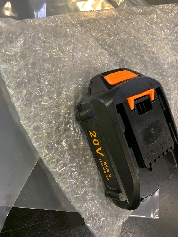 Photo 1 of 3.6Ah WA3525 20V Battery Replacement for WORX 20V Power Share Max 20V Lithium-ion Battery Compatible with WORX 20V WA3575 WA3520 WG151s WG891 Leaf Blower Tools