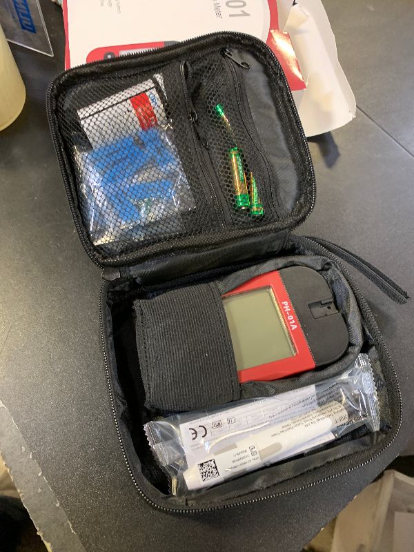 Photo 1 of Hemoglobin Test Kits with 25 Hemoglobin Test Strips, Hemoglobin Test Meter for Home Use, Hemoglobin Tester at Home