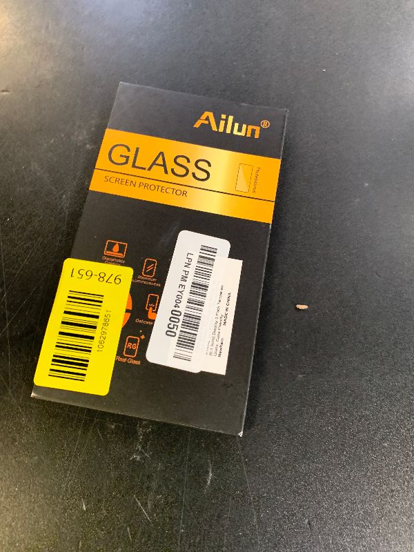 Photo 1 of Ailun Screen Protector for iPhone 16e / iPhone 14 / iPhone 13 / iPhone 13 Pro [6.1 Inch] Display 3 Pack Tempered Glass, Case Friendly [Not for iPhone 16 6.1 Inch]