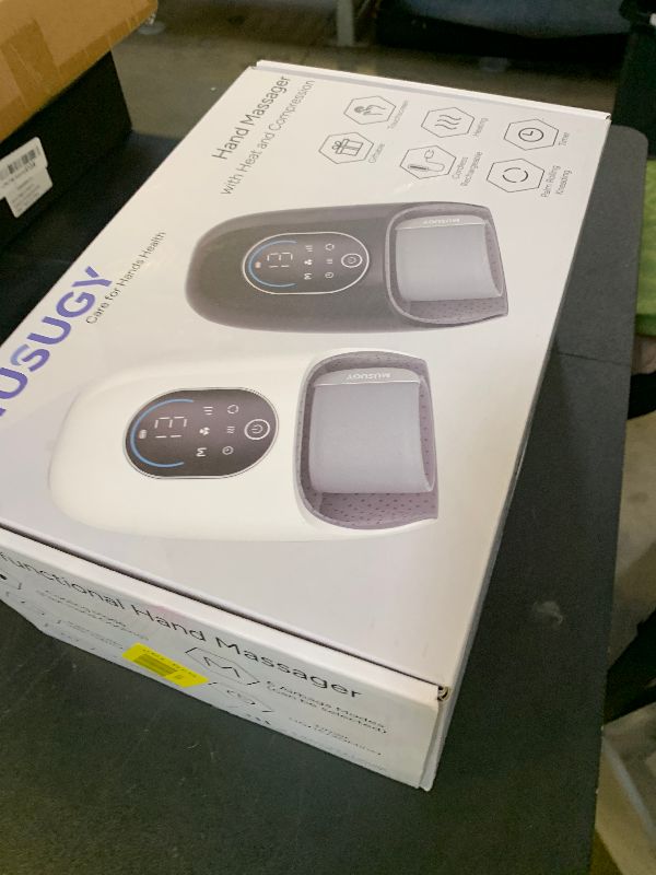 Photo 1 of Hand Massager with Heat and Compression : Full-Hand and Wrist Coverage with Touchscreen & Palm Roller – Designed for Daily Comfort at Home, Office, or Travel