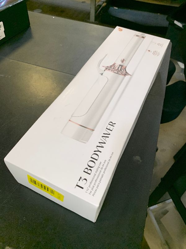 Photo 1 of T3 BodyWaver Professional 1.75" Large Curling Iron with 5 Heat Settings, Custom Blend Ceramic Barrel, Long-Lasting Big, Bold Waves