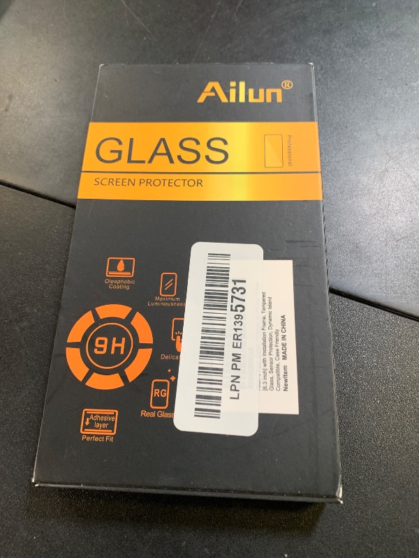 Photo 1 of Ailun 3 Pack Screen Protector for iPhone 17 Pro [6.3 inch] with Installation Frame, Tempered Glass,Sensor Protection, Dynamic Island Compatible, Case Friendly [Not for iPhone 17/17 Pro Max/iPhone Air]