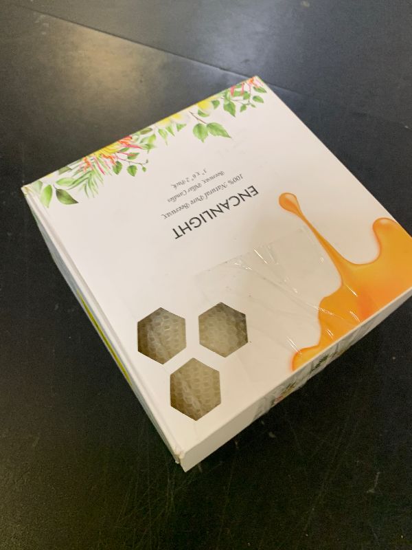 Photo 1 of Pure Beeswax Pillar Candles, 3x6 Inch White Honeycomb Bees Wax Pillar Candle Hand Rolled, 30 Hours Long Burning, Unscented and Dripless for Home Decor, Christmas, Weddings