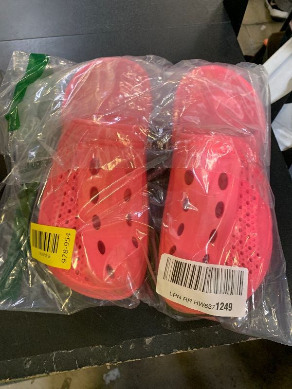Photo 1 of SOSOWHLTE Garden Clogs Mens Arch Support Shoe,Women's Mules & Clogs Comfortable Lightweight Sandals Pink Size 7.5-8 Female,6.5-7 Male