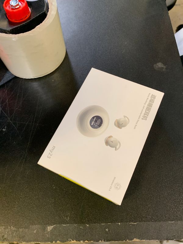 Photo 1 of sunvito Sleep Earbuds for Side Sleepers, Mini Invisible Wireless Bluetooth 5.4 Micro Sleep Headphones, Hidden Earbuds with LED Screen for Small Ears Sleeping, Exercise, Working, Hiking (Beige)