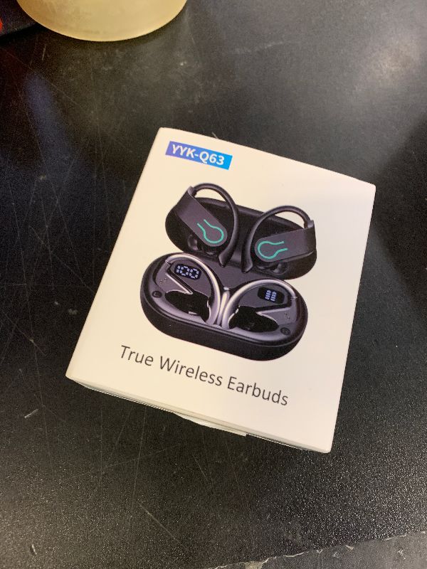 Photo 1 of CoolJumper Wireless Bluetooth Earbuds 120H Playtime Bluetooth 5.3 Ear Buds for Sports, Hi-fi Stereo Earphones with LED Display Charging Case, Headphones for Running/Workout Audifonos inalambricos