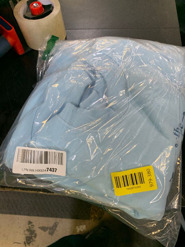Photo 1 of THEKOFS Embroidered Book Lovers Sweatshirt, The Thirteen From Now Sweatshirts, Tog merch, Sjm merch, Bookish Sweatshirts (US, Alpha, X-Large, Regular, Regular, Light Blue)
