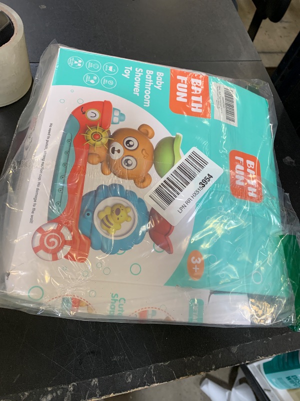 Photo 1 of Baby Bath Toys for Kids Ages 1-3 Toddler Bath Toy Bear Bathtub Toys for Babies 12 Months Boys Girls Infant Water Tub Toys 1 2 3 Year Olds Preschool Learning Gift