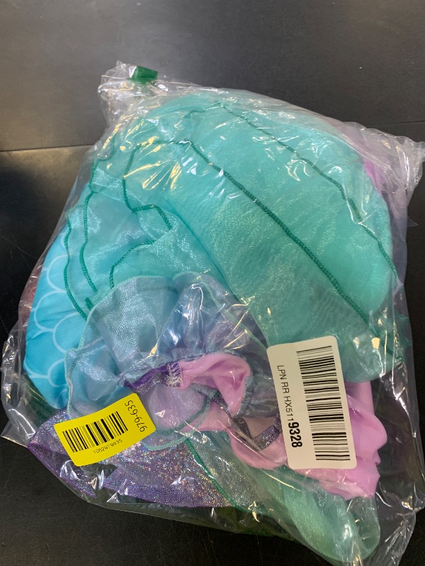 Photo 1 of Spooktacular Creations Halloween Mermaid Costume for Girls, Purple Little Mermaid Dress, Princess Dress Up for Girls 4-6 Toddler Pretend RolePlay, Themed Party (Small, 5-7 yrs)