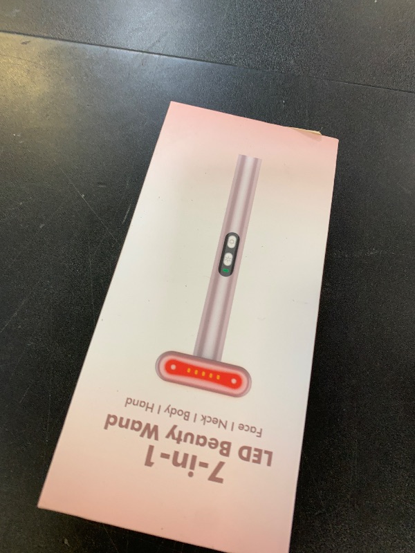 Photo 1 of Red-Light-Therapy-for-Face, 7 in 1 LED Light Therapy Eye Equipment for Skin Care at Home Red Light Therapy Face Massager Skin Rejuvenation Light