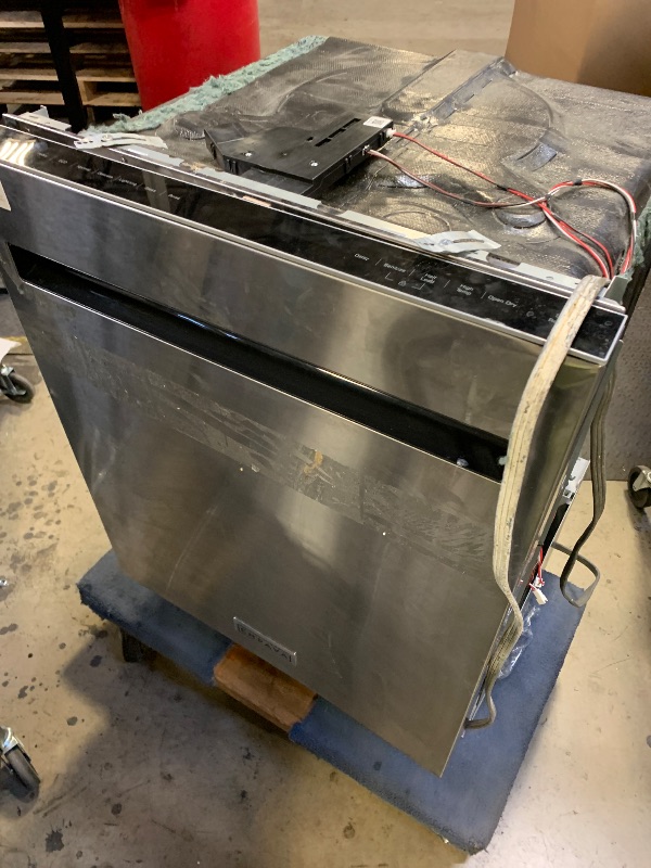 Photo 1 of Empava 24 Inch Built-in Dishwasher, Stainless Steel Tub 15 Place Settings, 8 Wash Cycles, Top Control, Auto Door Dry, 49 dB Ultra Quiet, Energy Star & UL Certified 
