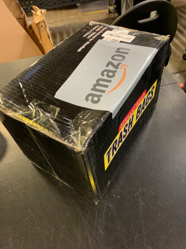 Photo 1 of 100 Count 55-60 Gallon Trash Bags, Sturdy & Tear-Resistant Commercial Can Liners 55 Gallon, Large Garbage Bags, Large Black Trash Bags for Commercial, Lawn and Leaf Bags