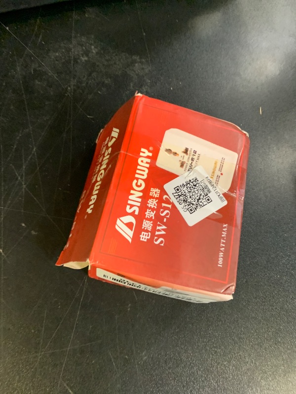 Photo 1 of 110V/120V to 220V/240V Voltage Converter, ABS CN Standard Plug Power Converter 55-60HZ 110V/120V to 220V/240V