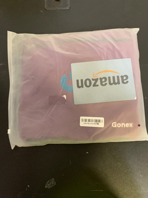 Photo 1 of Gonex 100L Large Foldable Travel Duffle Bag with Shoes Compartment, Packable Lightweight Water Repellent Duffel Bag for Camping Gym Weekender Bag Purple