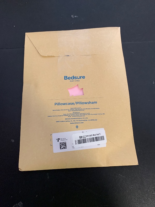 Photo 1 of Bedsure King Size Satin Pillowcase Set of 2 - Pink Silky Pillow Cases for Hair and Skin with Envelope Closure, Similar to Silk Pillow Cases, Christmas for Women, 20x36 Inches, 2pcs