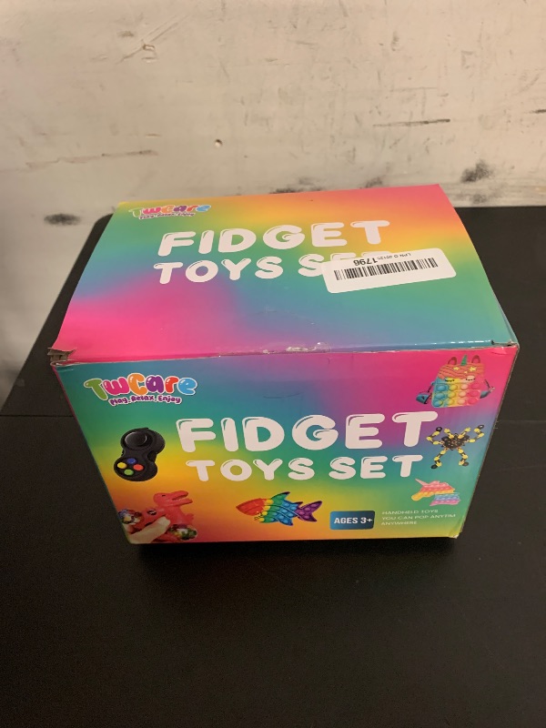 Photo 1 of 120 Pcs Fidget Toys Pack, Pop Sensory Party Favors Set Gifts for Kids Adults Boy Girl Stocking Stuffers Autistic Bulk Goodie Bag Filler Treasure Box Classroom Prizes School