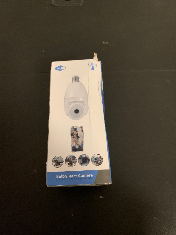 Photo 1 of Noahcam Light Bulb Security Camera - 5g 2K Lightbulb Security Cameras Wireless Outdoor, 360 Front Porch Light Camera Screw in Light Socket 7/24 Motion Sensor Color Night Vision 2-Way Audio