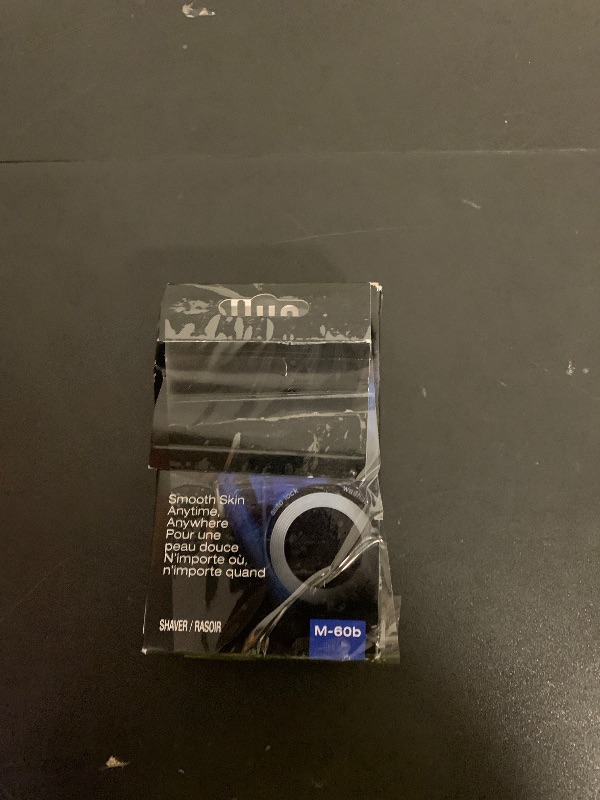 Photo 1 of Braun Electric Razor for Men, M60b Mobile Electric Foil Shaver, Washable