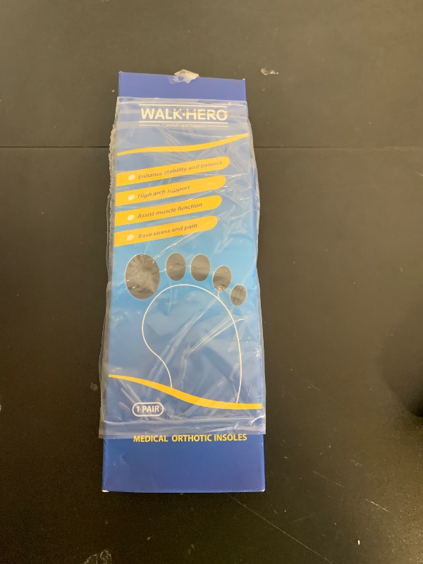 Photo 1 of Plantar Fasciitis Relief - Arch Support Insoles for Men Women, Shoe Inserts for Flat Feet, Orthotic Shoe Insoles All-Day Energy and Comfort with Every Step (Mens 13-13 1/2)