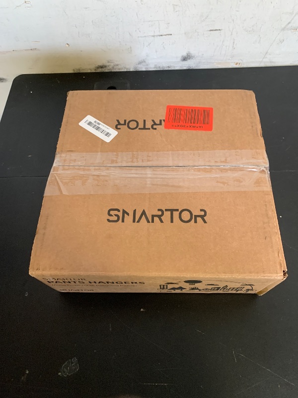 Photo 1 of Smartor Pants Hangers - 30 Pack, Black Clips Hangers with 360° Hooks, Shorts Hanger with Strong Clamps, Dress, Heavy Duty as Trousers, Skirt, Jeans, Towel and Bottom Clothes -12 Inch