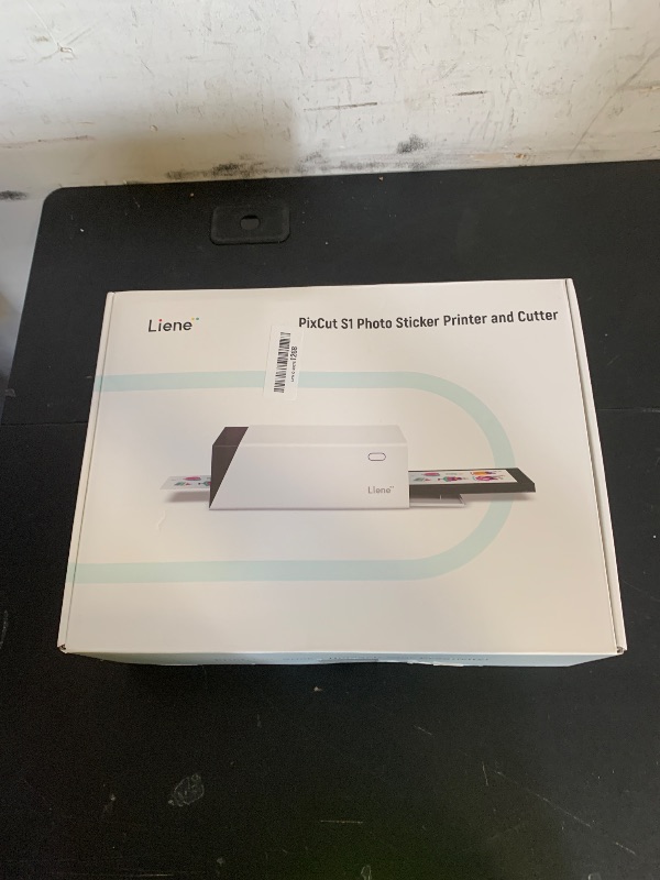 Photo 1 of Liene PixCut S1 Color Sticker Printer & Cutting Machine - All-in-One Sticker Maker for DIY Crafts, Custom Labels & Gifts. Thermal Dye-Sublimation Photo Printer, 300 DPI, Precise AI Auto-Cutting