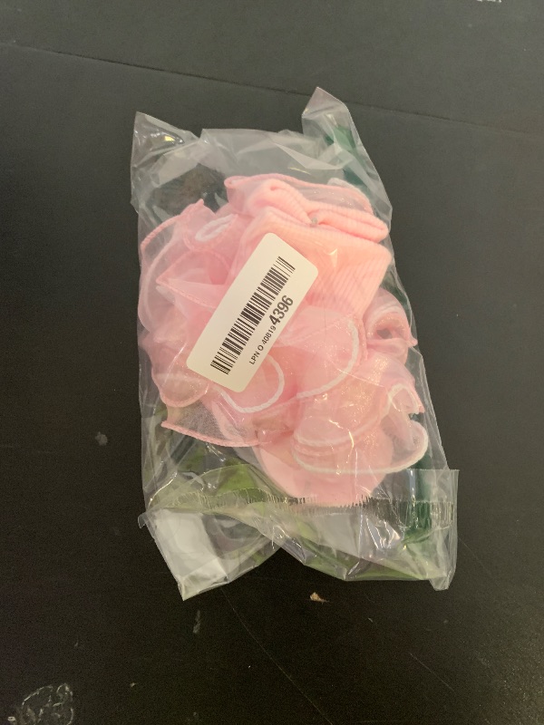Photo 1 of KUANINUNAR 3 Pairs Baby Girl Double Lace Turn Cuff Cotton Girls Ruffle Socks Frilly Dress Socks for Toddlers and Kids (US, Age, 1 Year, 3 Years, Pink 1Pairs)