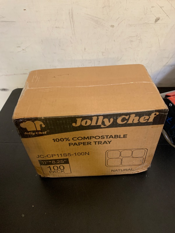 Photo 1 of paper trays 100 pack