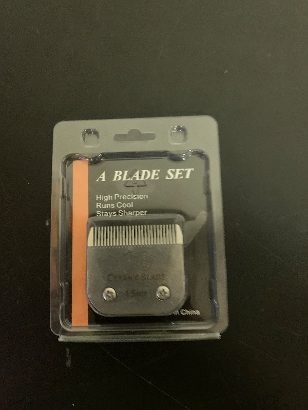 Photo 1 of 10 Blade Dog Grooming Clipper Blades Compatible with Andis Dog Clippers,Detachable Stainless Steel Blade,Size 10, 1/16-Inch Cut Length